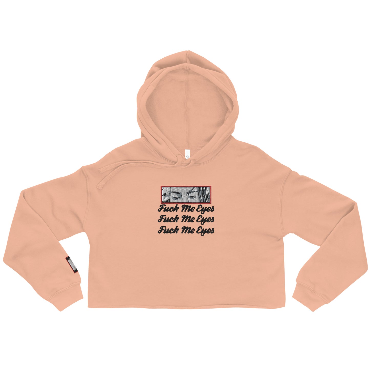 F*ck Me Eyes Crop Hoodie II